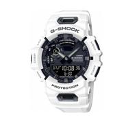 Casio G-SHOCK GBA-900-7AER Men's Analog-Digital Watch - White Resin Band, Bluetooth, Step Tracker