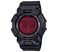 Casio G-Shock GD-010BBR-1 - Orologio digitale rotondo in resina nera rossa