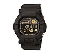 Casio G-Shock GD-350-1B | 200M WR | Resistente agli urti | Allarme a vibrazione | Cronometro 1/100 sec. + timer conto alla rovescia | Tempo parola | Allarmi multipli, Multi, taglia unica, orologio al