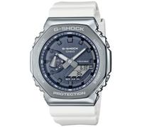 Casio G-SHOCK GM-2100WS-7AER Men's Analog-Digital Watch - White Resin Strap