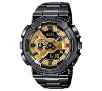 Casio G-Shock GM110BD-1A9 - Orologio da polso in metallo, analogico-digitale, colore: nero, Nero