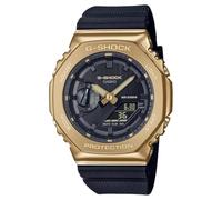 G-Shock Casio Stay Gold Series Orologio analogico digitale con cinturino in resina oro metallizzato e nero | GM-2100G-1A9, Nero/Oro, One Size, moderno