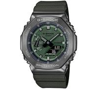 Casio G-SHOCK Quarzo GM-2100B-3AJF Uomo Orologio Metallo Coperto Luce LED Verde