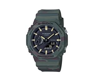 Casio G-Shock Special Box Set con cinturino e cappuccio extra - GAE2100WE-3A, Verde, Sport