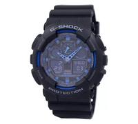 Casio G-SHOCK Allarme Timer Resistente Agli Urti GA-100-1A2 200M Orologio Uomo