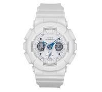 Casio G-Shock World Time Orologio da donna analogico al quarzo con quadrante bianco GMA-S120SA-7A2DR