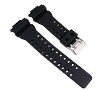 Casio GA-100, cinturino per orologio da polso in resina, nero