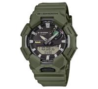 Casio G-Shock Orologio Multifunzione Uomo, Verde Militare, Bluetooth, Step Tracker, Tough Solar, Shock Resist, Modello GA-B010-3AER