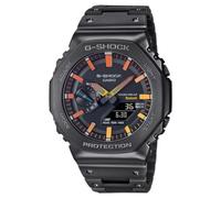 Casio GM-B2100BPC-1AER Orologio analogico al quarzo da uomo con cinturino in acciaio inossidabile, Nero