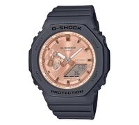 Casio GMAS2100MD-1A Orologio da donna con sveglia cronografo analogico digitale slim G Shock orologio da polso oro rosa cinturino, Oro rosa, Cinturino