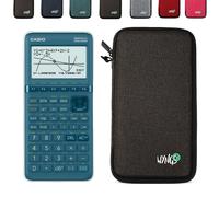 Casio Graph 25+E II con Custodia Protettiva WYNGS inclusa Grigio Scuro - Calcolatrice Grafica - Pacchetto Base
