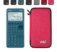 Casio Graph 25+E II con Custodia Protettiva WYNGS inclusa Rosa - Calcolatrice Grafica - Pacchetto Base