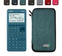 Casio Graph 25+E II con Custodia Protettiva WYNGS inclusa Turchese - Calcolatrice Grafica - Pacchetto Base