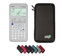 Casio Graph Light con Custodia Protettiva WYNGS inclusa Nero - Calcolatrice Grafica - Pacchetto Base (Francese)