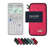 Casio Graph Light con Custodia Protettiva WYNGS inclusa Rosa - Calcolatrice Grafica - Pacchetto Base