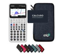 Casio Graph Math+ con Custodia Protettiva WYNGS inclusa Blu - Calcolatrice Grafica - Pacchetto Base