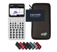 Casio Graph Math+ con Custodia Protettiva WYNGS inclusa Nero - Calcolatrice Grafica - Pacchetto Base