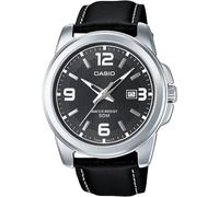 Casio Herren - Bracciale analogico al quarzo con cinturino in stile Edelstahl