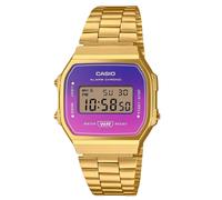 Casio Illuminator Vintage Sveglia Chrono Cronometro A168WERG-2A Orologio Unisex