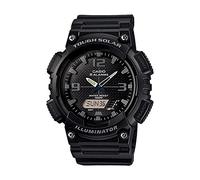 Casio Illuminatore solare da uomo con cinque allarmi, nero AQ-S810W-1A2VEF