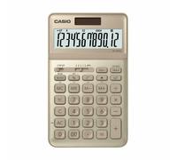 CASIO JW-200SC Calcolatrice desktop 12 cifre colore oro scambio tasse