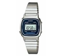 Orologio CASIO Vintage LA670W-2A Donna Acciaio Blu Chrono Classico Digitale FIV