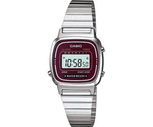 CASIO LA670WA-4DF OROLOGIO DONNA ACCIAIO BORDO' DIGITALE SOTTOCOSTO