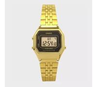 Casio LA680WGA-1D | Orologio digitale da donna in acciaio inossidabile tono oro