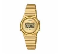 Casio LA700WEG-9AEF Vintage Mini Watch - Gold Dial, Gold Stainless Steel Mesh Band