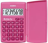 CASIO LC-401LV-PK calcolatrice tascabile - Display a 8 cifre, di colore rosa