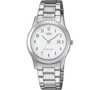 Casio LTP-1141PA-7BEG Timeless Collection 30mm 1 ATM Quarzo Unisex Bianco Arg...