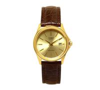 Casio LTP-1183Q-9A | Classico Tono Oro | Fascia in Pelle | Abito Elegante Don...