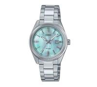 Casio LTP-1302DS-2AVDF Women's Analog Watch - Stainless Steel Band, Mother-of-Pearl Dial