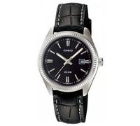 CASIO LTP-1302L-1AVDF OROLOGIO DONNA PELLE NERO DATA SOTTOCOSTO