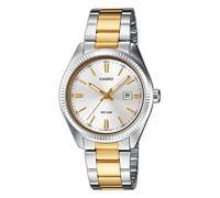 CASIO LTP-1302SG7AVDF OROLOGIO DONNA ACCIAIO BICOLORE DATA 30mm SOTTOCOSTO