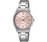 Casio LTP-1303DDD-4AV Orologio analogico da donna standard in acciaio inossidabile romano quadrante rosa a 3 lancette