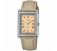 Casio LTP-B165L-5BVEF Women's Watch - Salmon Dial, Leather Strap