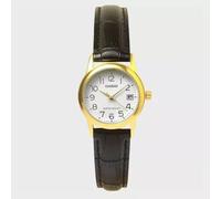 Casio LTP-V002GL-7B2 | Orologio da polso classico al quarzo da donna, cassa c...