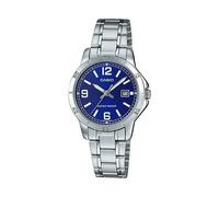CASIO LTP-V004D-2BUDF OROLOGIO DONNA ACCIAIO BLU DATA 30mm SOTTOCOSTO