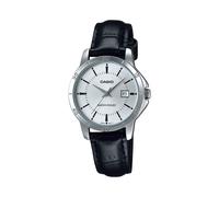 CASIO LTP-V004L-7AUDF OROLOGIO DONNA PELLE NERO 28mm DATARIO SOTTOCOSTO