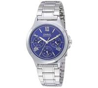 Casio LTP-V300D-2A2UDF Orologio analogico al quarzo argento in acciaio inox da donna