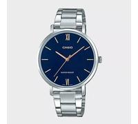 Casio LTP-VT01D-2B | Orologio da polso classico al quarzo da donna, acciaio i...