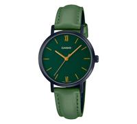 CASIO LTP-VT02BL-3AUDF OROLOGIO DONNA PELLE VERDE 30mm SOTTOCOSTO