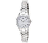 Casio LTP1275D-7A - Orologio da polso da donna, cinturino in acciaio inox colore argento