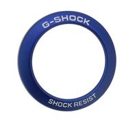Casio Lunetta Pezzo di Ricambio Lunetta IN Acciaio Inox Blu per G-Shock AW-591