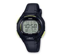Casio LW-203-1B Orologio Donna Vintage Luce Sveglia Fuso Orario Crono, 50 m
