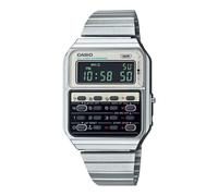 Casio Men Digital Quarz Watch with Stainless Steel Strap CA-500WE-7BEF