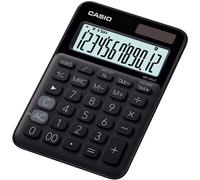 Casio MS-20UC-BK Calcolatrice da Tavolo, Nero