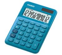 CASIO - MS-20UC-BU-W-EC - Calcolatrice da tavolo MS-20UC - 12 cifre - blu - Casio - 82864 - Conf. da 1 Pz. - MS-20UC-BU-W-EC