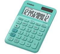 CASIO - MS-20UC-GN-W-EC - Calcolatrice da tavolo MS-20UC - 12 cifre - verde - Casio - 82865 - Conf. da 1 Pz.